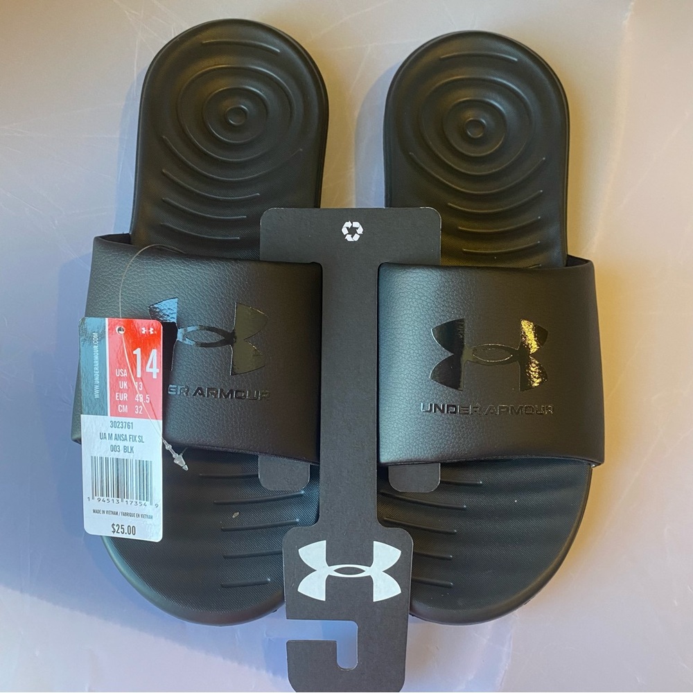 Under Armour mens slide sandal NWT